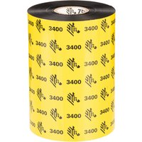 Zebra 03400BK11045 Thermal-transfer ribbon 110mm x 450m Pack=12 for Ze
