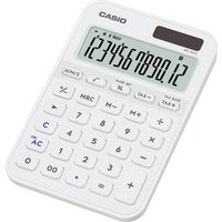 Casio MS-20YC MINI DESK CALC WHITE