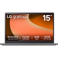 LG Gram Book 15.6" Copilot Laptop - Intel® Core™ i5 1334U. 512GB