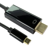 Cables Direct 2MTR USB TYPE C M - HDMI M