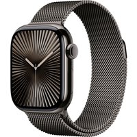 Apple Watch Series 10 GPS + Cellular 42mm Slate Titanium Case with Sla