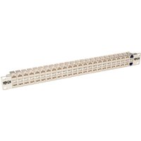 Tripp Lite N254-048-SH-6A 48-Port 1U Rack-Mount STP Shielded Cat6a Fee