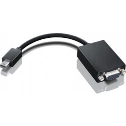 Lenovo 03X6402 Video Cable Adapter 0.172 M Mini-Displayport Vga Black