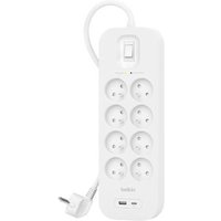 Belkin SRB003CA2M surge protector White 8 AC outlet(s) 2 m