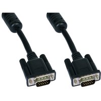 Cables Direct 25m SVGA VGA cable VGA (D-Sub) Black