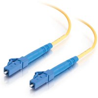 C2G 85610 fibre optic cable 15 m LC OFNR Yellow