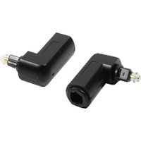 LogiLink CA1017 cable gender changer Toslink Black