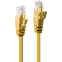 Lindy 2m Cat.6 U/UTP Network Cable. Yellow