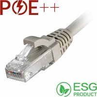 Cablenet 2m Cat6 RJ45 Grey U/UTP LSOH 24AWG Snagless Booted Patch Lead