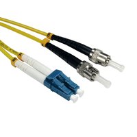 Cables Direct CDL 2MTR LC-ST SM 9/125 - YELLOW