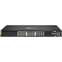 HPE Aruba Networking CX 6300M 24p Smart Rate 1G/2.5G/5G/10G Class6 PoE