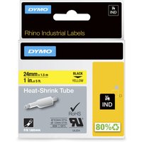 DYMO Rhino Industrial Heat-Shrink Cable Label Tubes | 24 mm x 1.5 m |