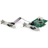 StarTech.com 2-port PCI Express RS232 Serial Adapter Card - PCIe RS232