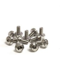 StarTech.com 50-Pack M6 12mm Screws. Mounting Screws for 19" or 1