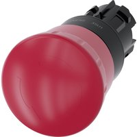 Siemens EMERG. STOP mushroom pushb.. 40mm. red