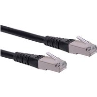 ROLINE S/FTP Patch Cord Cat.6. black 0.3 m