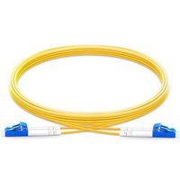 Origin Storage LC-LC OS2 Fibre Optic Cable Singlemode Duplex - Yellow
