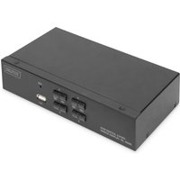Digitus KVM Switch. 4 Port. Single Display. 4K. HDMI®
