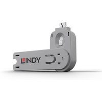 Lindy USB Type A Port Blocker Key. White