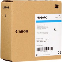 Canon 9812B001/PFI-307C Ink Cartridge Cyan 330Ml For Canon Ipf 830