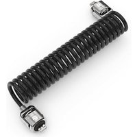 Compulocks Dual Head Coiled T-bar Security Keyed Cable Lock