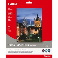 Canon SG-201 Semi-Gloss Photo Paper Plus 8x10" - 20 Sheets
