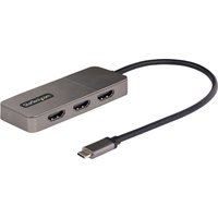 StarTech.com 3-Port USB-C MST Hub - USB Type-C to 3x HDMI Multi-Monito