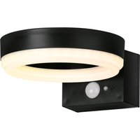 4lite Antheia Solar Sleek IP54 LED Outdoor Wall Light with Built in PI