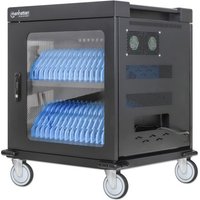 Manhattan Laptop Charging Cart/Trolley via AC Adapter (EU) 32-bay. Ins