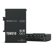 TELTONIKA NETWORKS SW010 DIN RIL SWICH
