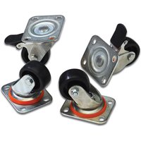 Digitus Lockable castors for free-standing 482.6 mm (19") network