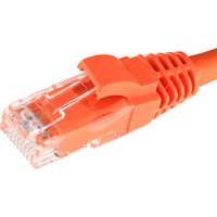 PcHubUK Enjoy 17% Discount on 05m Cat5e RJ45 Orange Snagless Booted Patch Lead