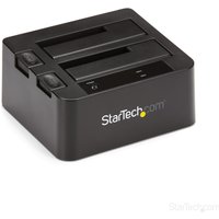 StarTech.com Dual-Bay USB 3.2 Gen 2 to SATA Hard Drive Docking Station