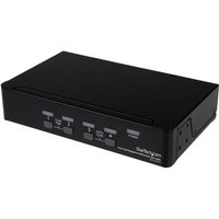 StarTech.com 4 Port USB DisplayPort KVM Switch with Audio - TAA