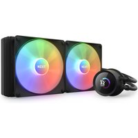 NZXT Kraken 280 RGB Processor All-in-one liquid cooler 14 cm Black 1 p