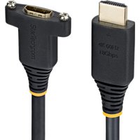 StarTech.com 1m (3ft) Panel Mount HDMI Cable. High Speed HDMI Panel Mo