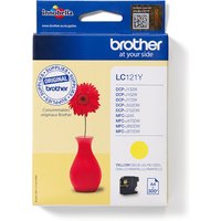 Brother LC-121Y Ink cartridge yellow. 300 pages ISO/IEC 24711 3.9ml fo