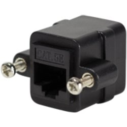Logilink NP0098 Socket-Outlet 2 X RJ-45 Black