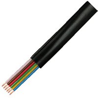 LogiLink CM06 telephone cable 100 m Black
