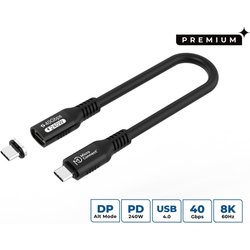 Microconnect MC-LS-USB4CC0.15 Usb Cable USB4 Gen 3X2 0.15 M Usb C 240