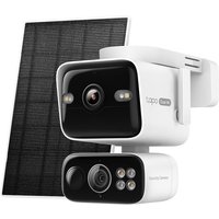 Tapo C675D KIT Twin Pack 4K Solar-Powered Dual-Lens Pan/Tilt Security Camera