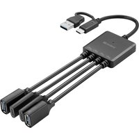 Sandberg USB-C/A to 2A+2C Splitter