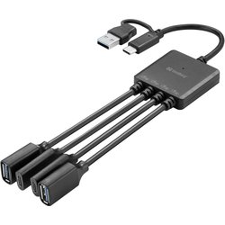 Sandberg USB-C/A To 2A+2C Splitter