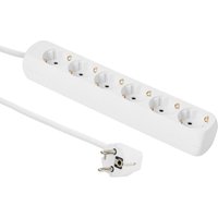 Microconnect GRU0065WA power extension 5 m 6 AC outlet(s) White
