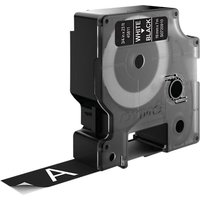 Dymo 45811/S0720910 DirectLabel-etikettes white on black 19mm x 7m for