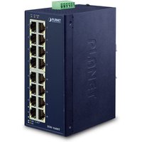 PLANET ISW-1600T network switch Unmanaged Fast Ethernet (10/100) Blue