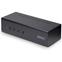 StarTech.com 4-Port Dual-Monitor DisplayPort KVM Switch. 4K 60Hz. 2x U
