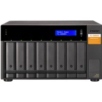 QNAP TL-D800S storage drive enclosure HDD/SSD enclosure Black. Grey 2.