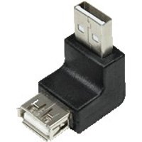 LogiLink USB 2.0 A/A USB 2.0-A Black