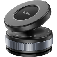 LogiLink Smartphone car holder. vacuum magnetic. 360